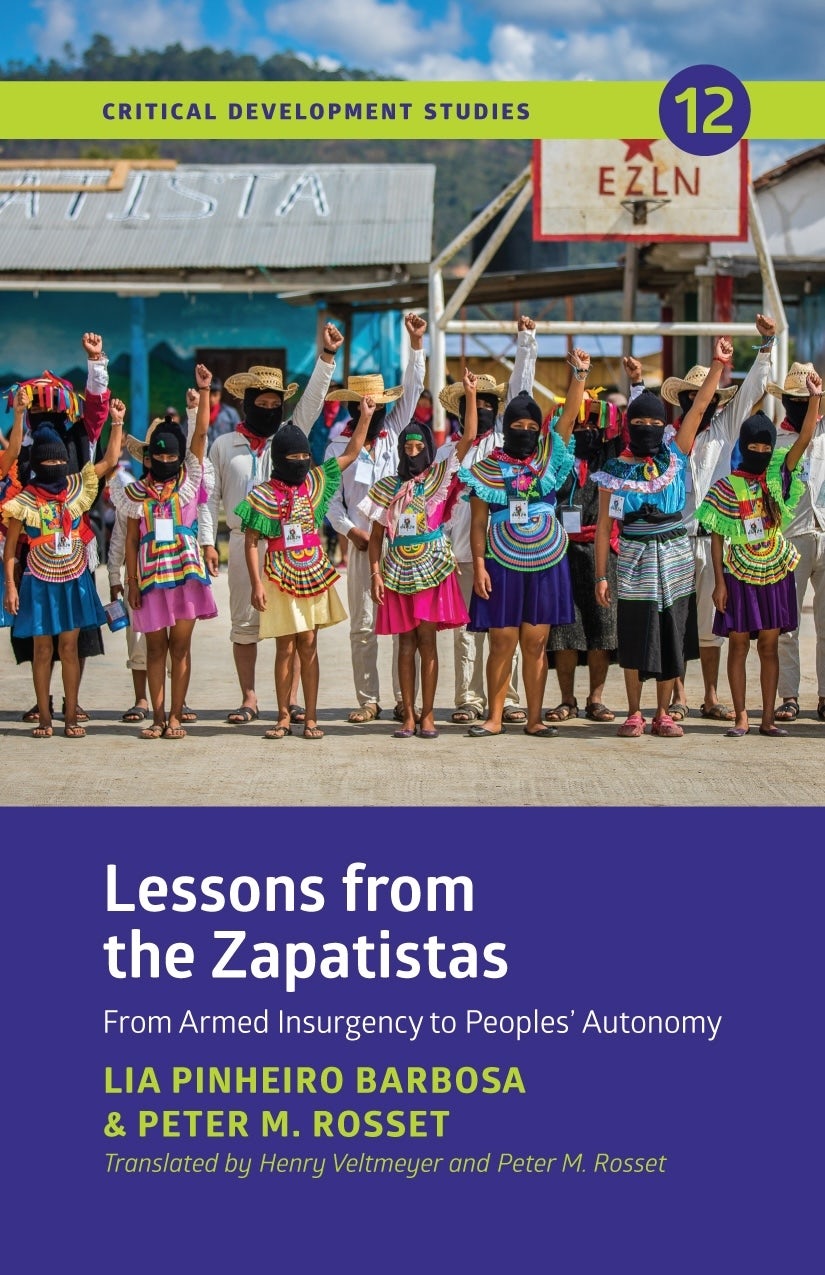 Book cover image for Lessons from the Zapatistas ISBN: 9781773637532