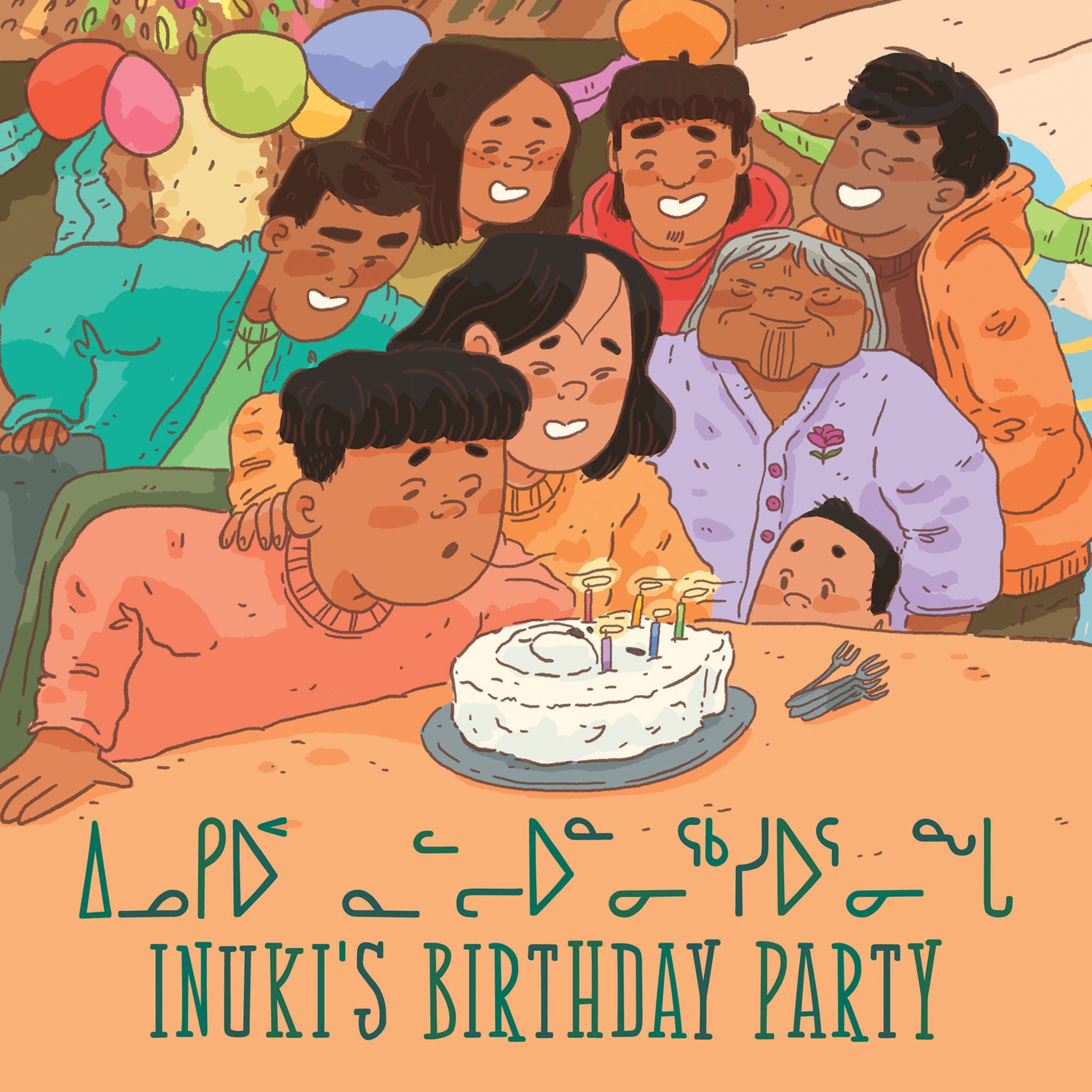 Cover image for Inuki's Birthday Party ISBN 9781774500477