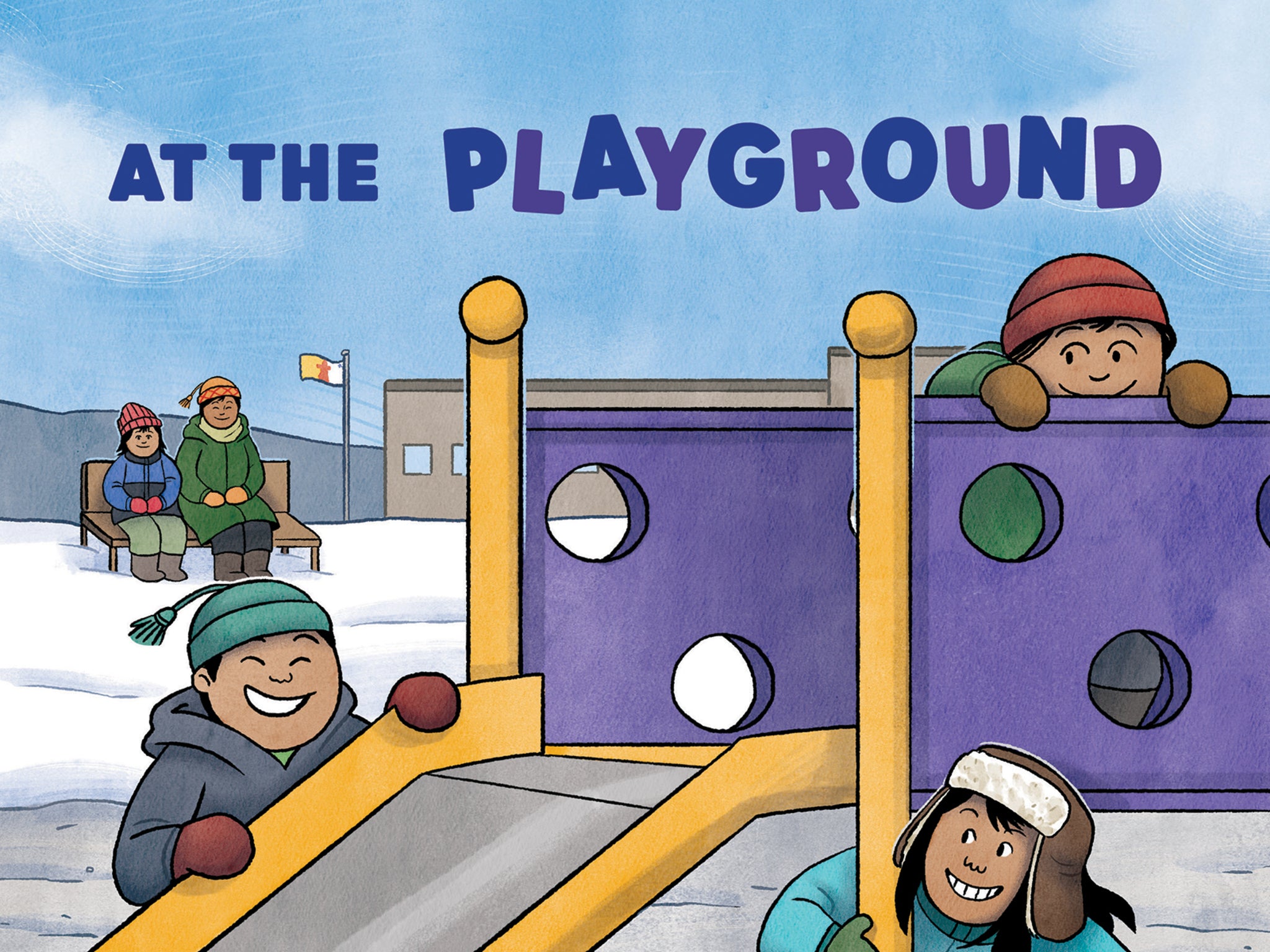 Cover image for At the Playground ISBN 9781774500569
