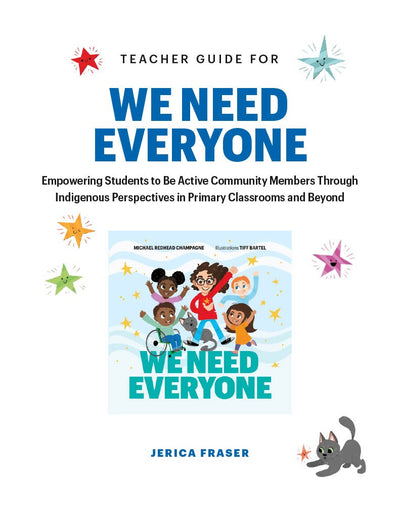 Cover image for Teacher Guide for We Need Everyone, isbn: 9781774921210