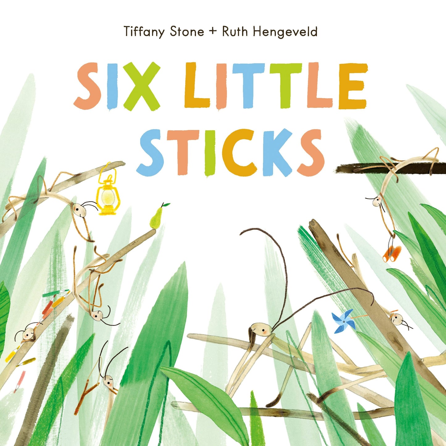 Book cover image for Six Little Sticks ISBN: 9781778401237