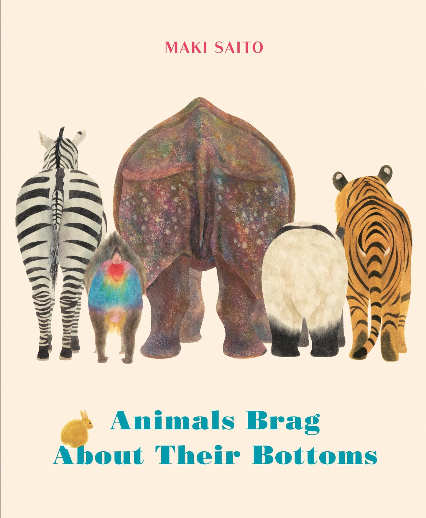 Book cover image for Animals Brag About Their Bottoms ISBN: 9781778401510