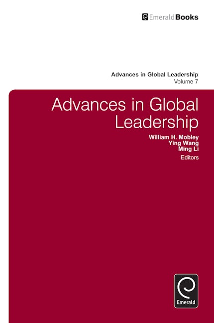 Book cover image for Advances in Global Leadership ISBN: 9781780520025