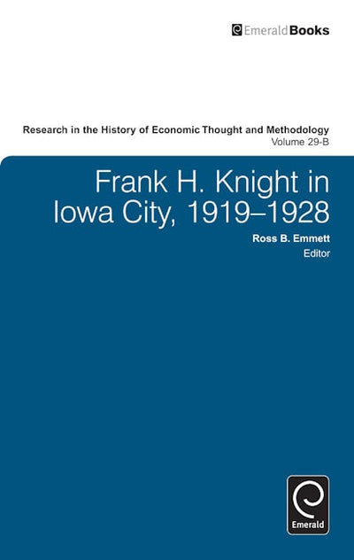 Frank H. Knight in Iowa City, 1919 - 1928