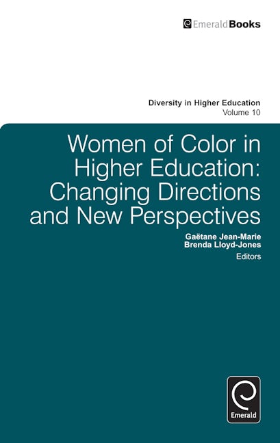 Book cover image for Women of Color in Higher Education ISBN: 9781780521824