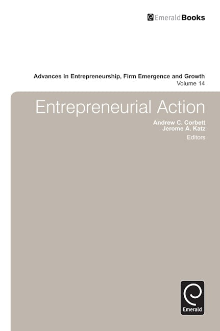 Book cover image for Entrepreneurial Action ISBN: 9781780529004