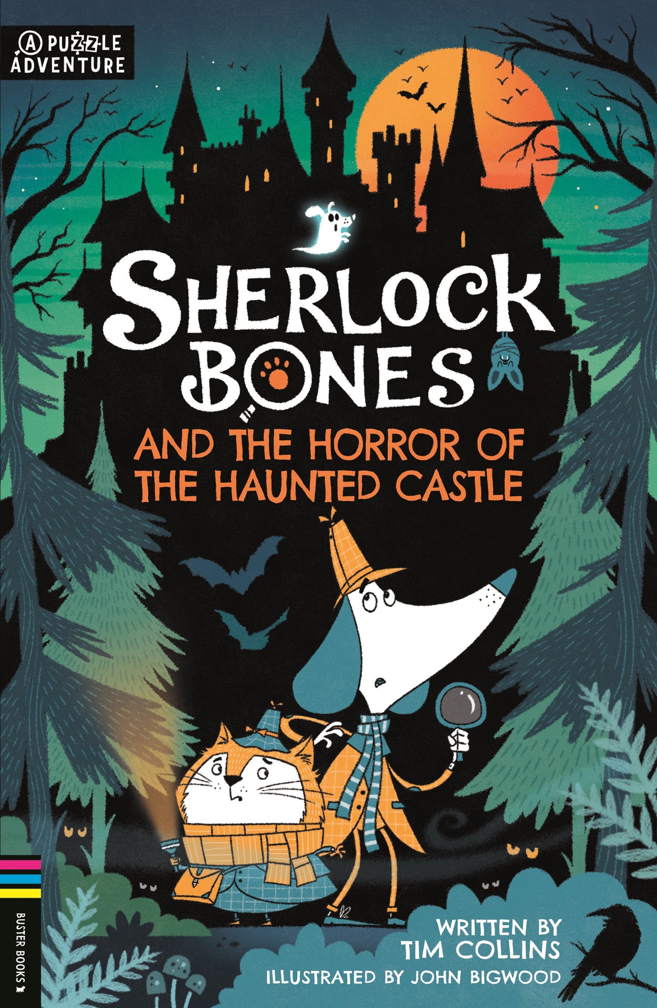 Cover image for Sherlock Bones and the Horror of the Haunted Castle ISBN 9781780559223