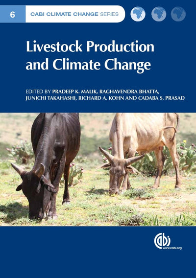 Cover image for Livestock Production and Climate Change, isbn: 9781780644325