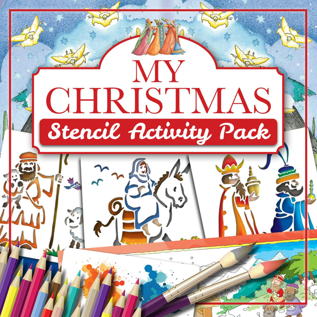 Cover image for My Christmas Stencil Activity Pack, isbn: 9781781283042