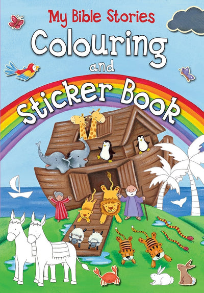 Cover image for My Bible Stories Colouring and Sticker Book, isbn: 9781781283738