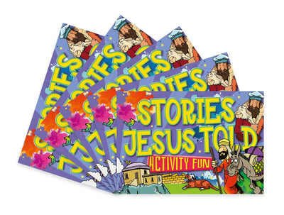 Cover image for Stories Jesus Told Activity Fun, isbn: 9781781284285