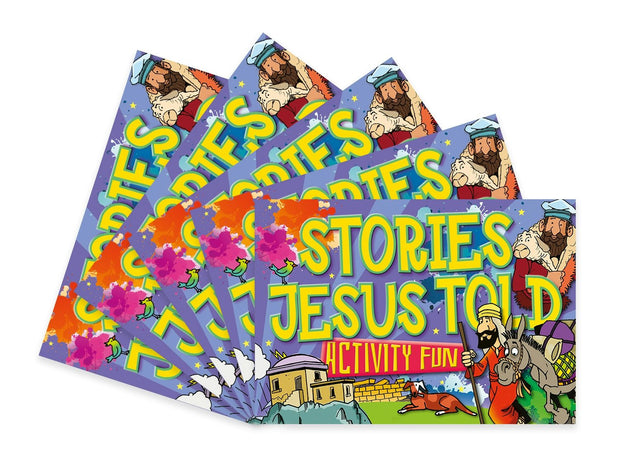 Cover image for Stories Jesus Told Activity Fun, isbn: 9781781284285