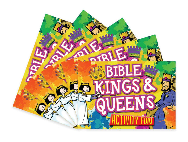 Cover image for Bible Kings & Queens Activity Fun, isbn: 9781781284308
