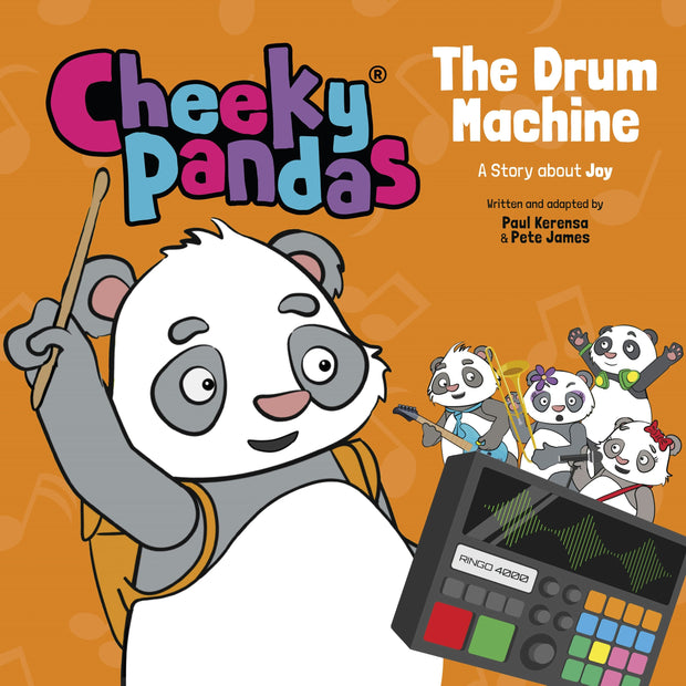 Cover image for Cheeky Pandas: The Drum Machine, isbn: 9781781284568