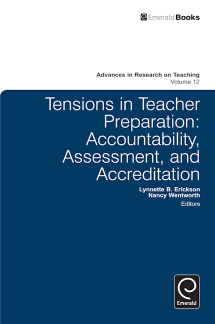 Book cover image for Tensions in Teacher Preparation ISBN: 9781781901496
