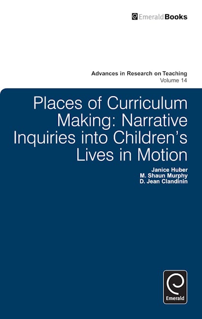 Book cover image for Places of Curriculum Making ISBN: 9781781902608