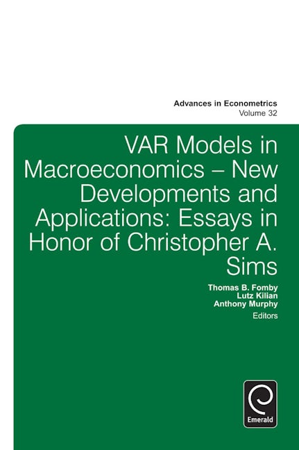 Book cover image for Var Models in Macroeconomics - New Developments and Applications ISBN: 9781781907528
