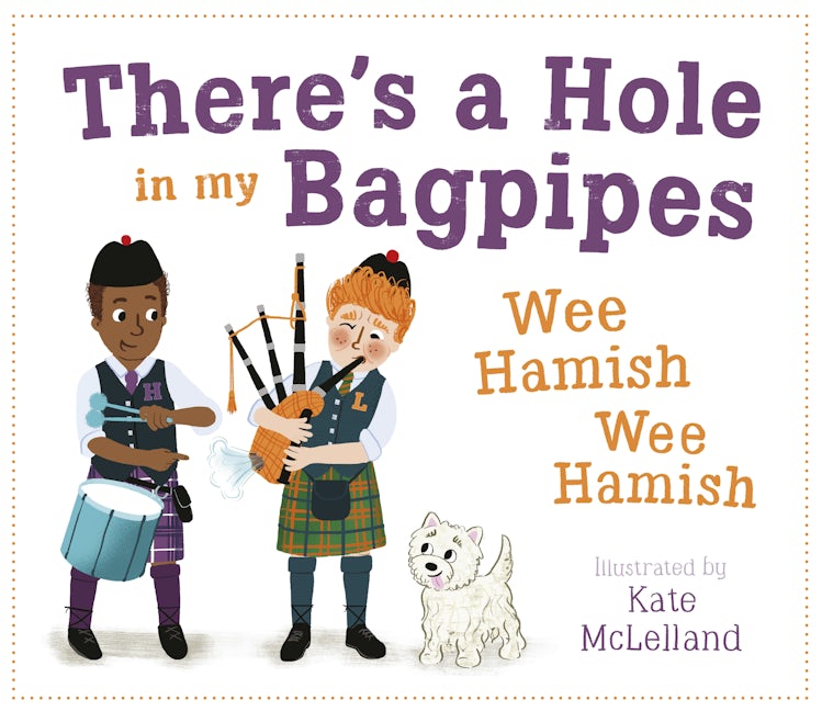 Book cover image for There's a Hole in my Bagpipes, Wee Hamish, Wee Hamish ISBN: 9781782507772