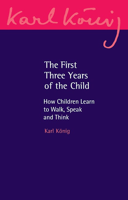 Book cover image for The First Three Years of the Child ISBN: 9781782508472