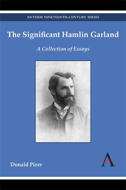 Book cover image for The Significant Hamlin Garland ISBN: 9781783083053
