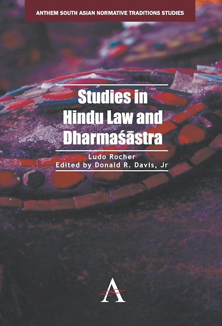 Book cover image for Studies in Hindu Law and Dharmaśāstra ISBN: 9781783083152