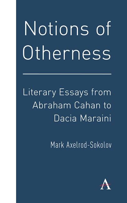 Book cover image for Notions of Otherness ISBN: 9781783089284