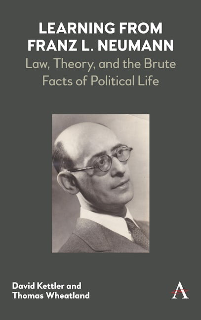 Book cover image for Learning from Franz L. Neumann ISBN: 9781783089970