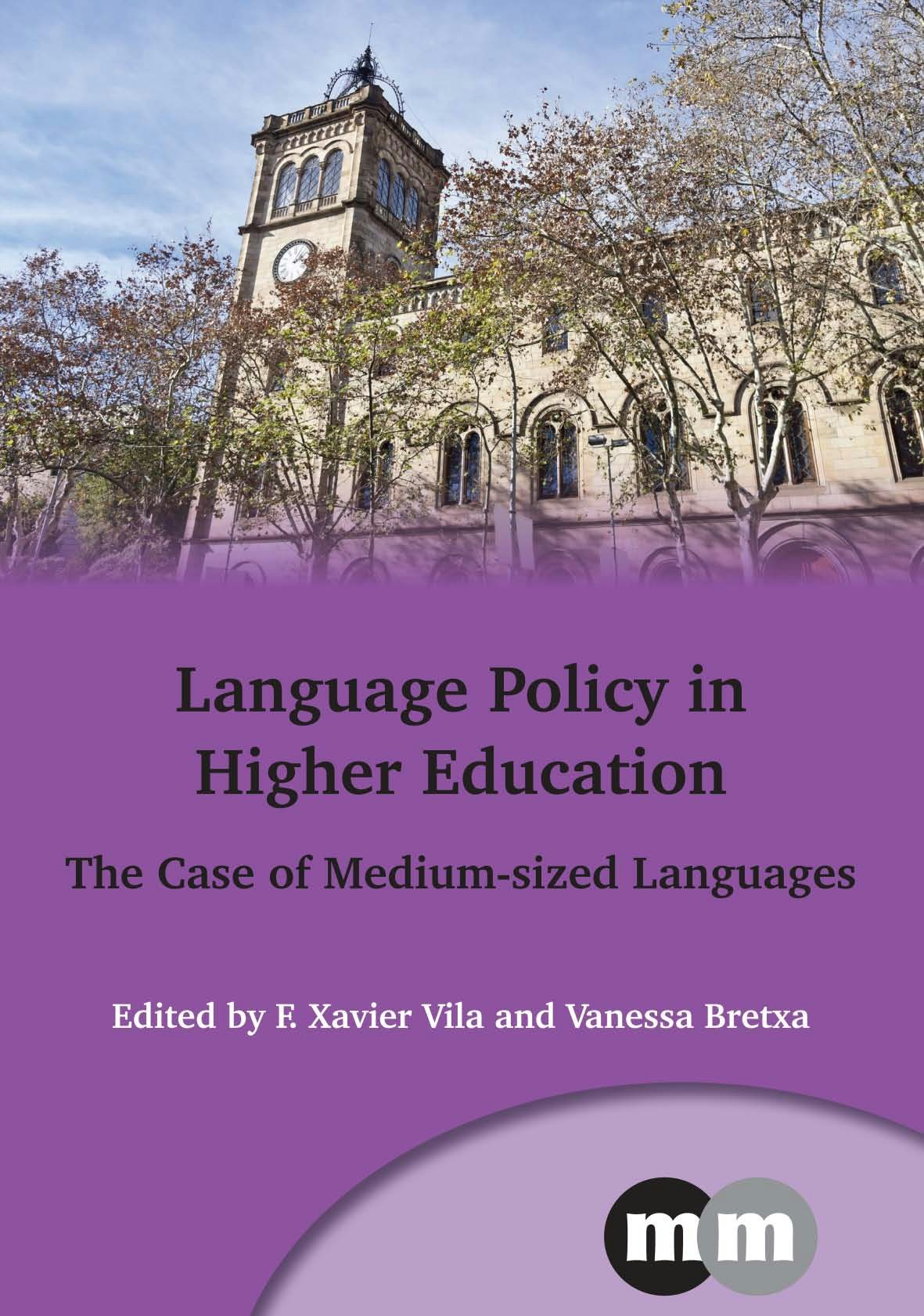 Book cover image for Language Policy in Higher Education ISBN: 9781783092741