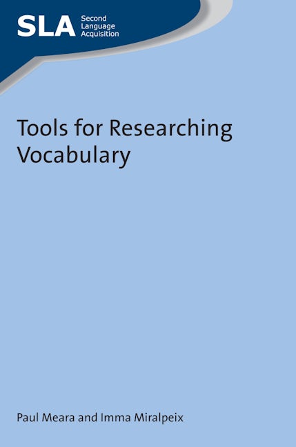 Book cover image for Tools for Researching Vocabulary ISBN: 9781783096459