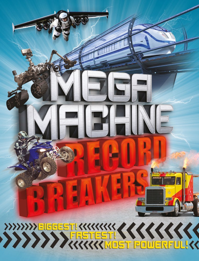 Book cover image for Mega Machine Record Breakers ISBN: 9781783124466