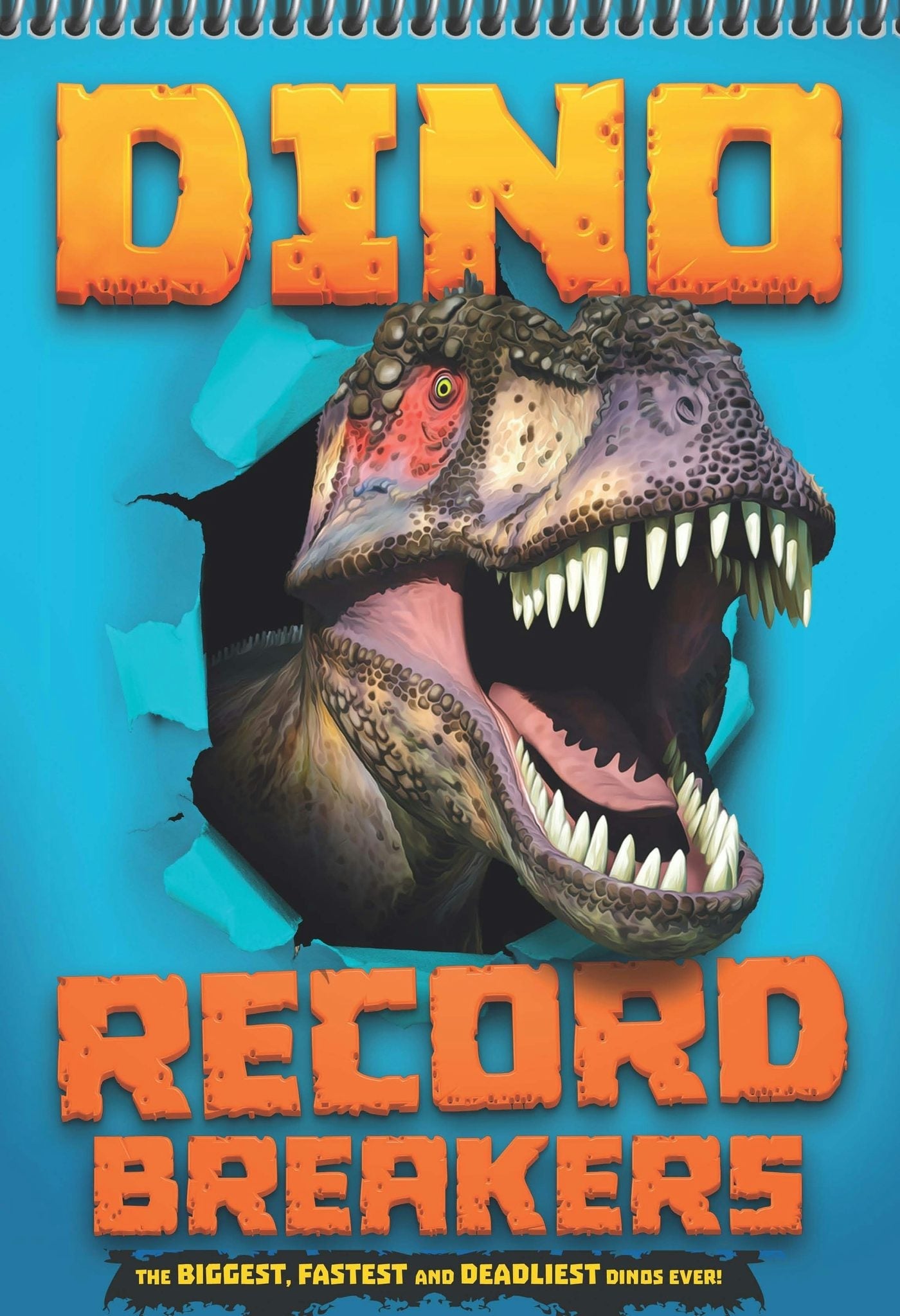 Book cover image for Dino Record Breakers ISBN: 9781783124602