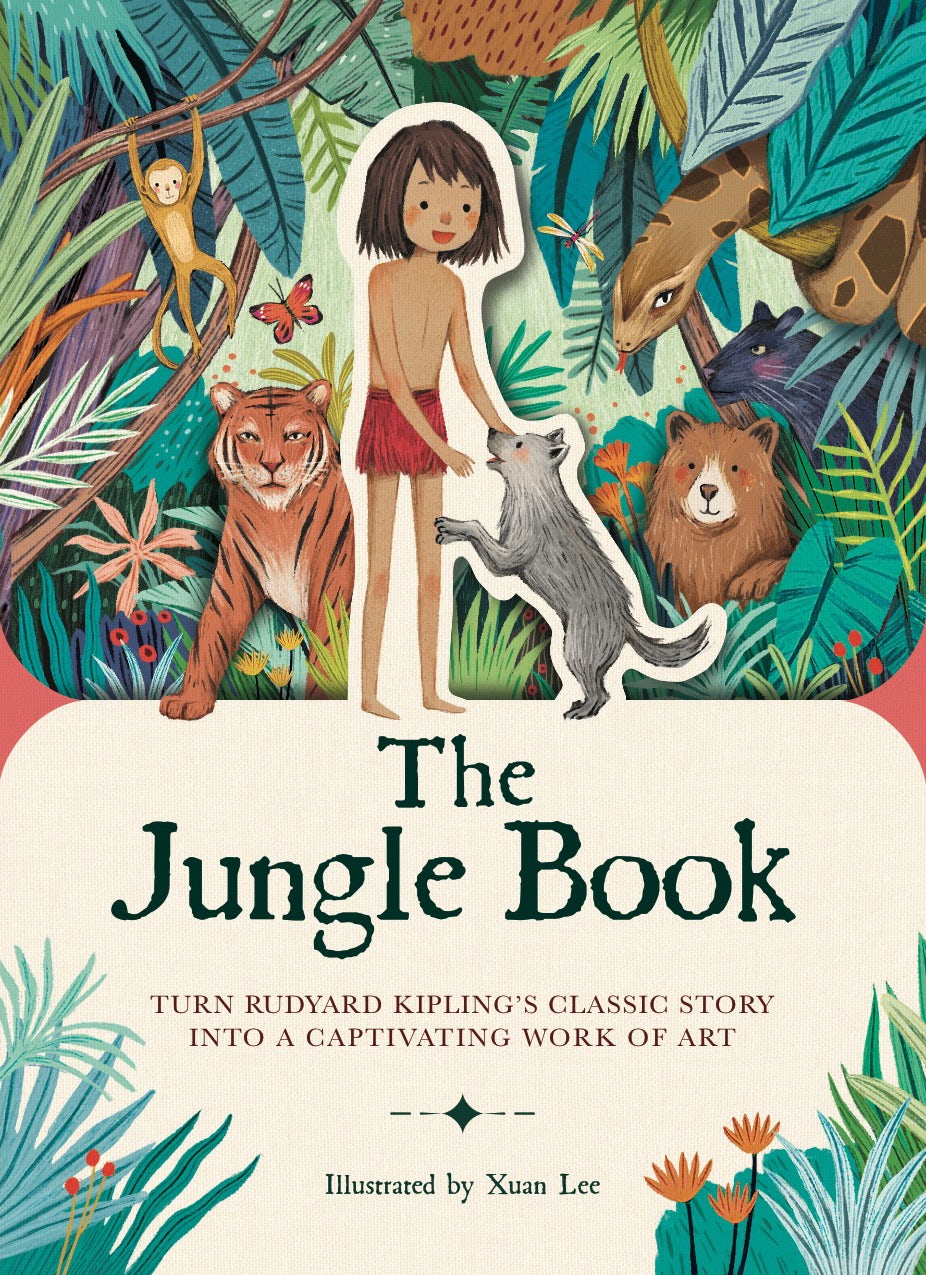 Book cover image for Paperscapes: The Jungle Book ISBN: 9781783124848