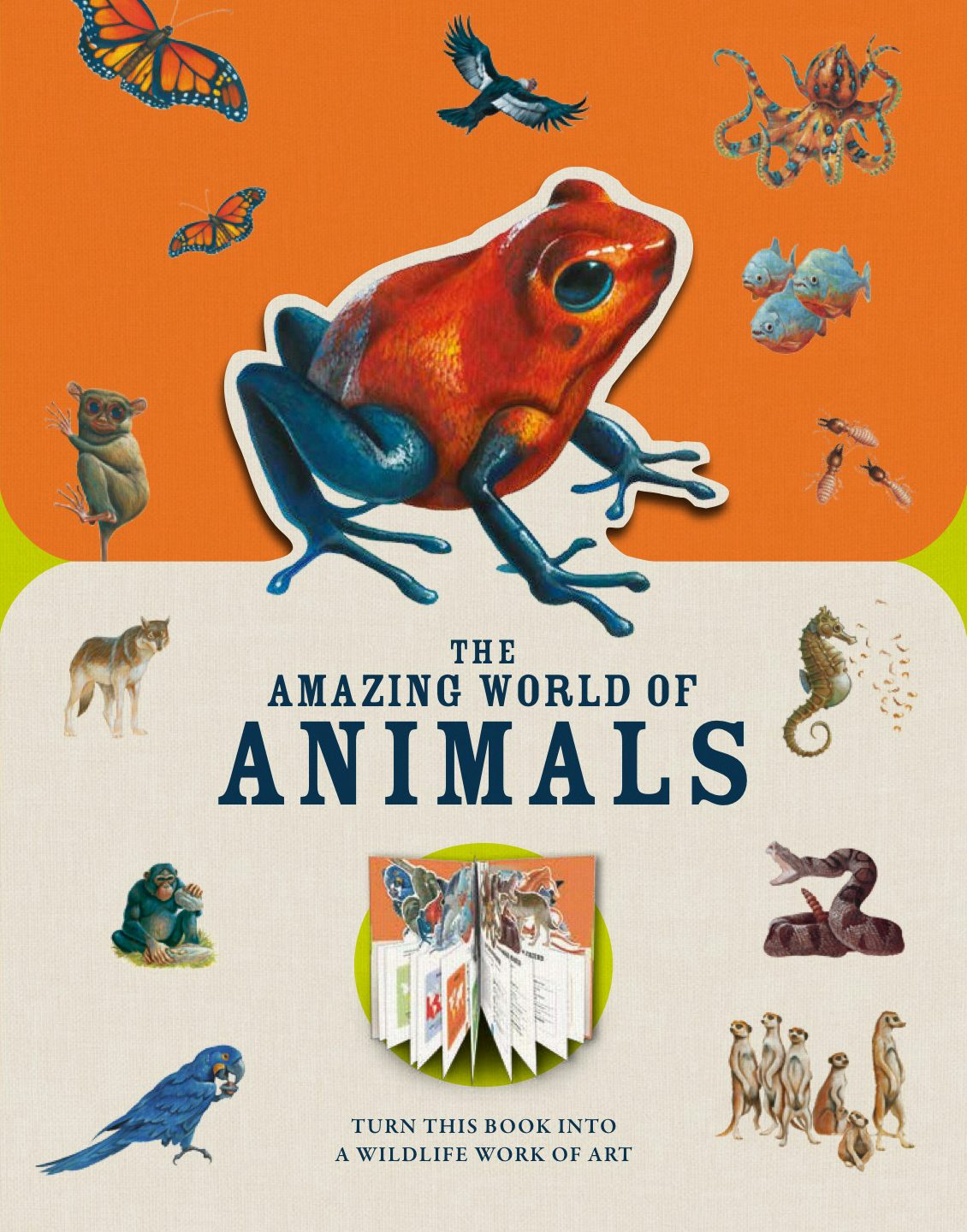 Book cover image for Paperscapes: The Amazing World of Animals ISBN: 9781783125791