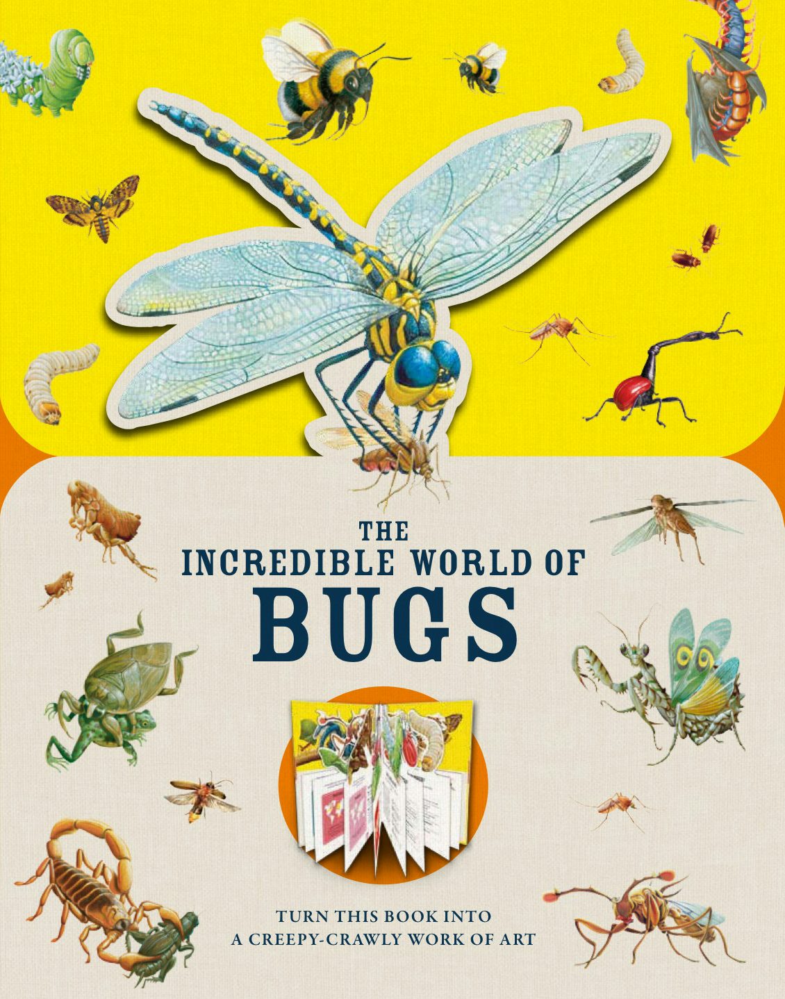 Book cover image for Paperscapes: The Incredible World of Bugs ISBN: 9781783125807