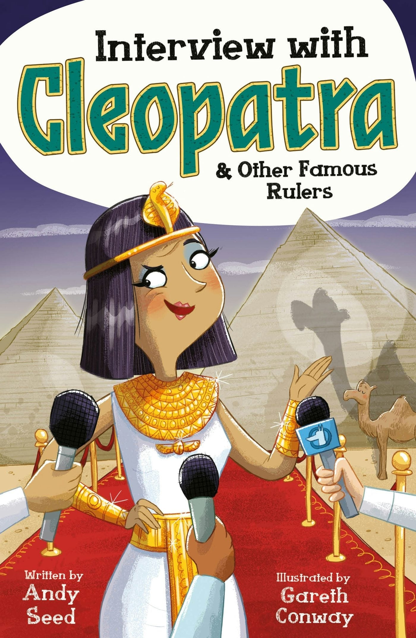 Book cover image for Interview with Cleopatra & other Famous Rulers ISBN: 9781783128532