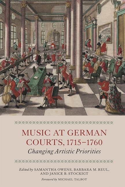 Book cover image for Music at German Courts, 1715-1760 ISBN: 9781783270583