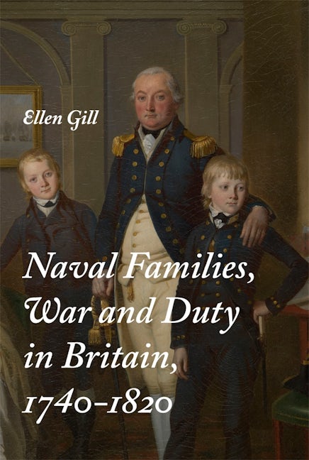 Book cover image for Naval Families, War and Duty in Britain, 1740-1820 ISBN: 9781783271092