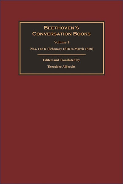 Beethoven's Conversation Books Volume 1