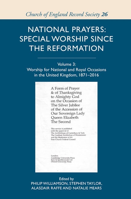 Book cover image for National Prayers: Special Worship since the Reformation ISBN: 9781783275052