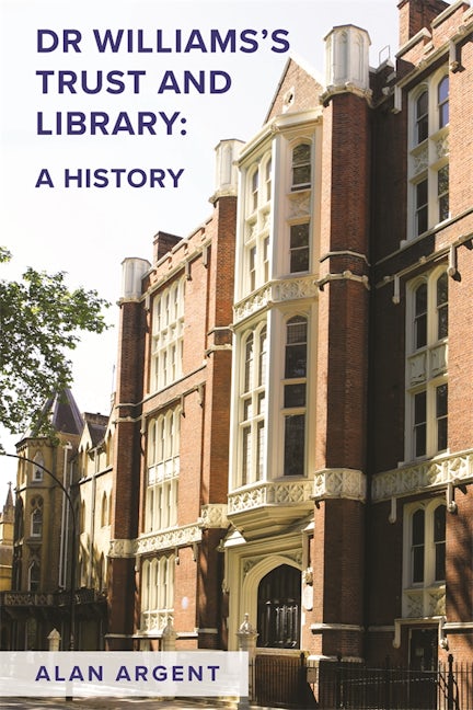 Book cover image for Dr Williams's Trust and Library: A History ISBN: 9781783277025