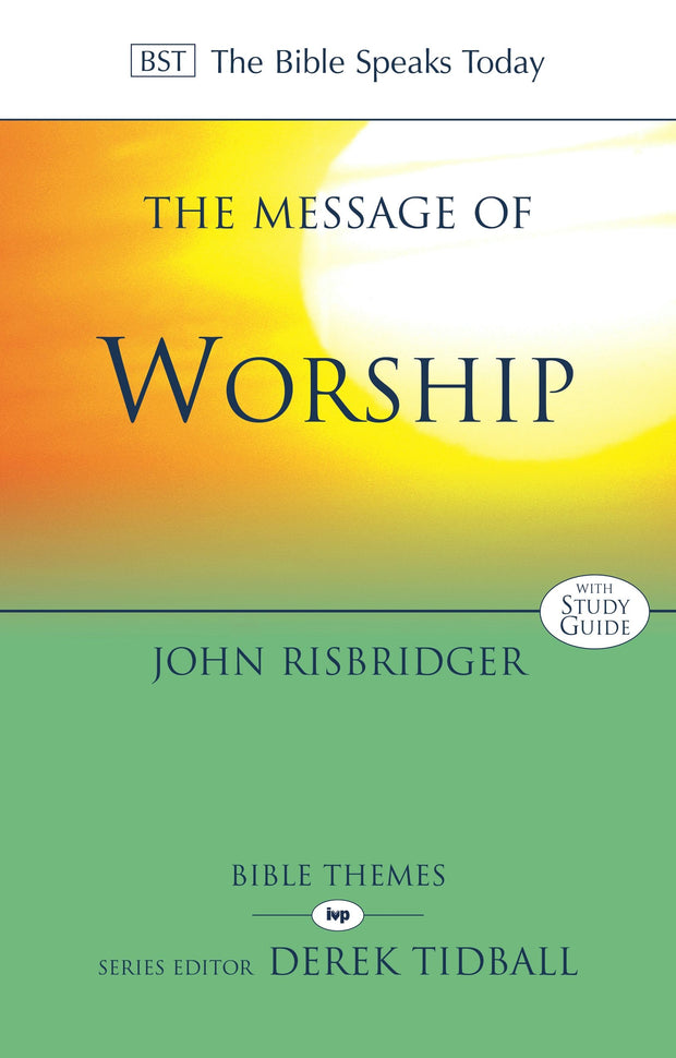 Cover image for The Message of Worship, isbn: 9781783592968