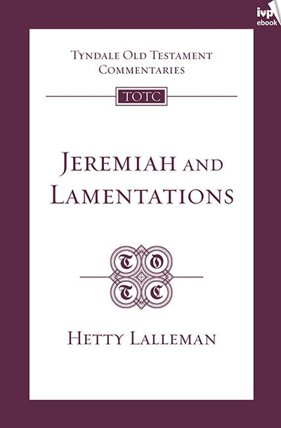 Cover image for TOTC Jeremiah & Lamentations (New Edition), isbn: 9781783593057