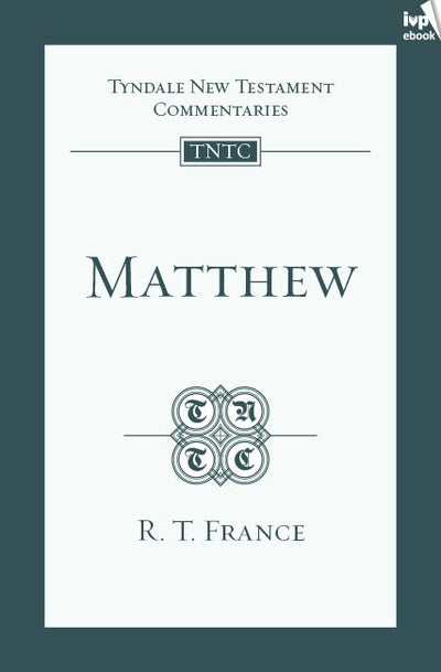 Cover image for TNTC Matthew, isbn: 9781783593095