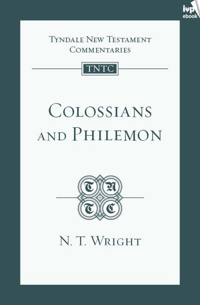 Cover image for TNTC Colossians & Philemon, isbn: 9781783593316
