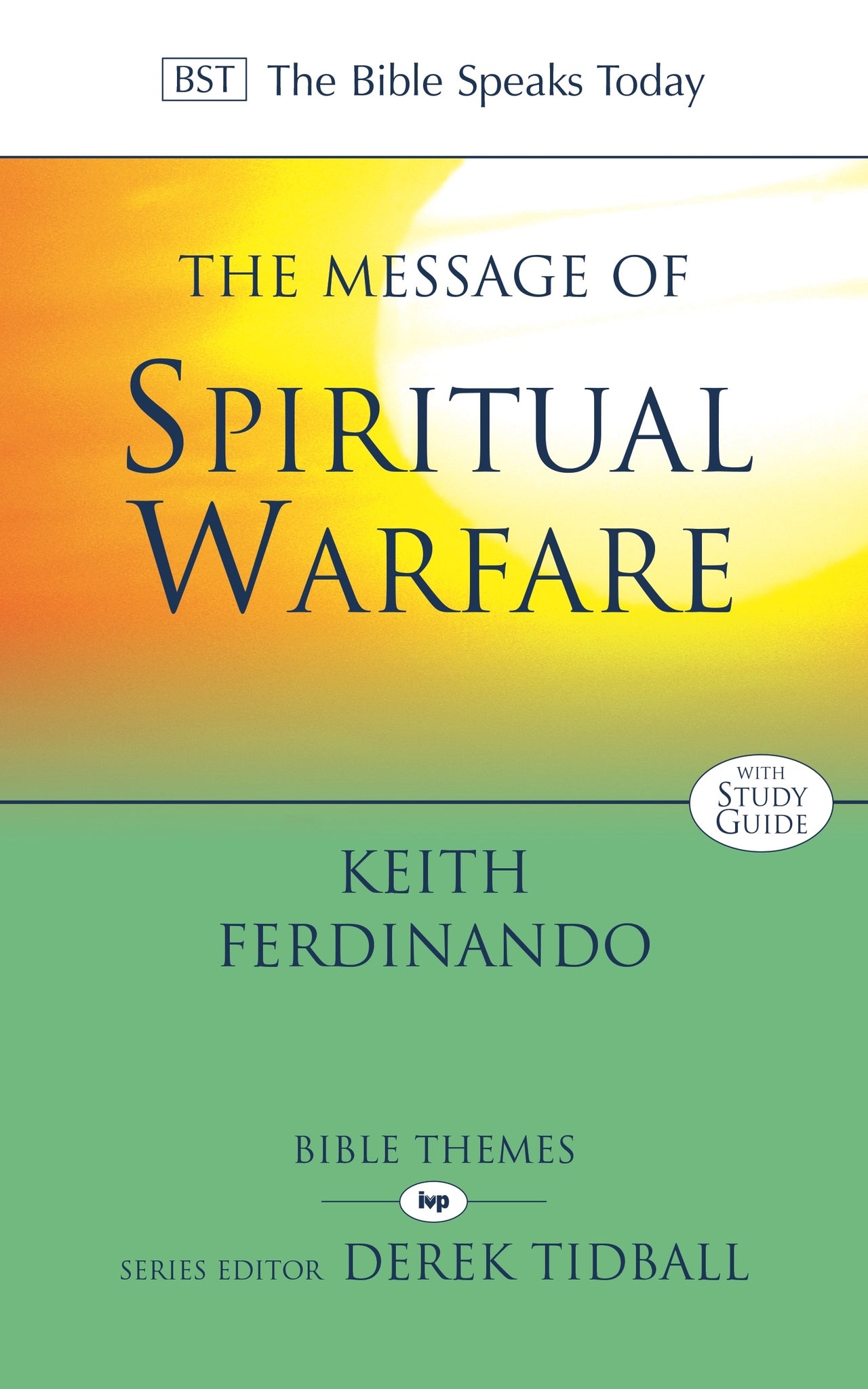 Cover image for The Message of Spiritual Warfare ISBN 9781783595419