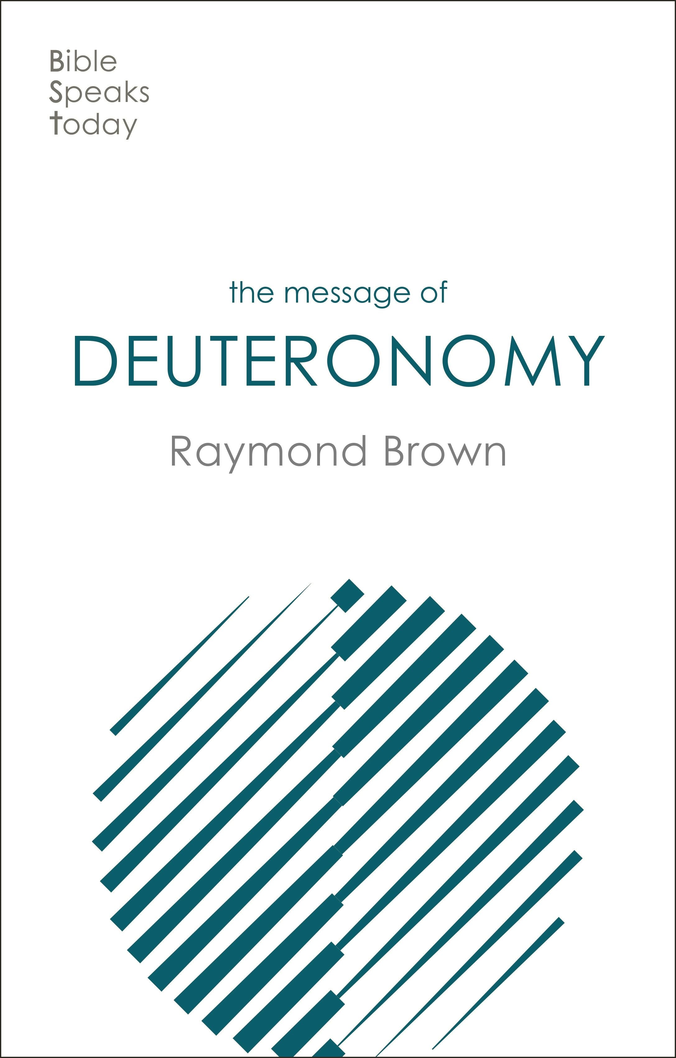 Book cover image for The Message of Deuteronomy ISBN: 9781783596157