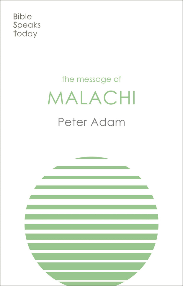 Cover image for The Message of Malachi, isbn: 9781783596294
