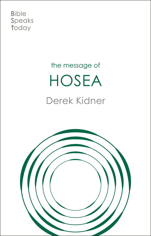 Cover image for The Message of Hosea, isbn: 9781783596423