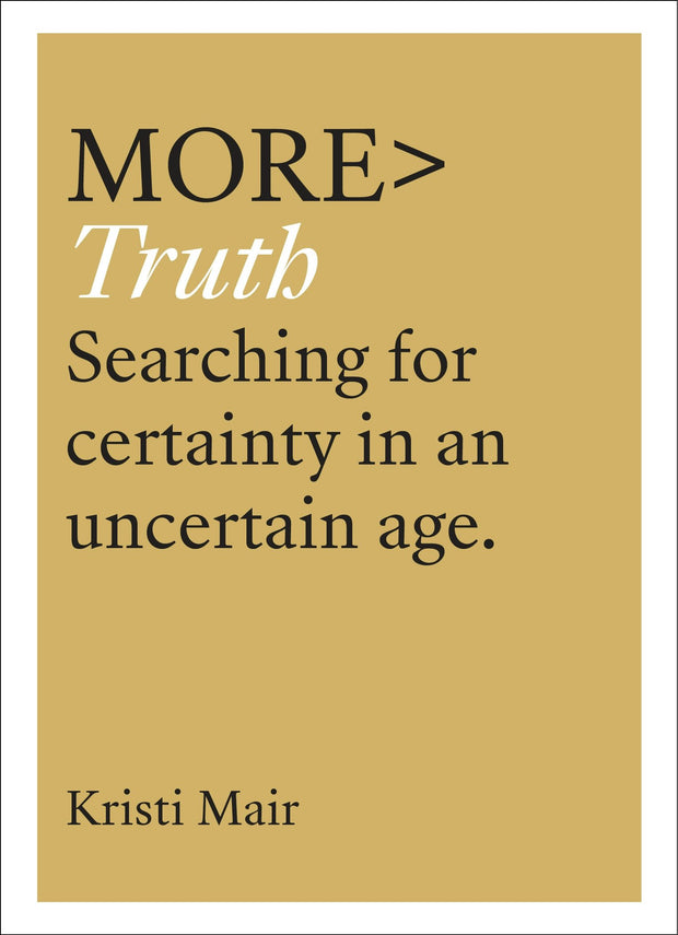Cover image for more TRUTH, isbn: 9781783597673