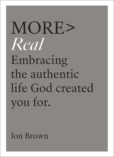 Cover image for more REAL, isbn: 9781783597697